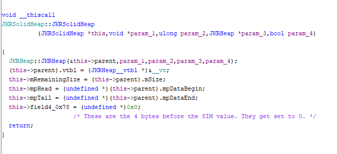TWW Salvage instance heap creation