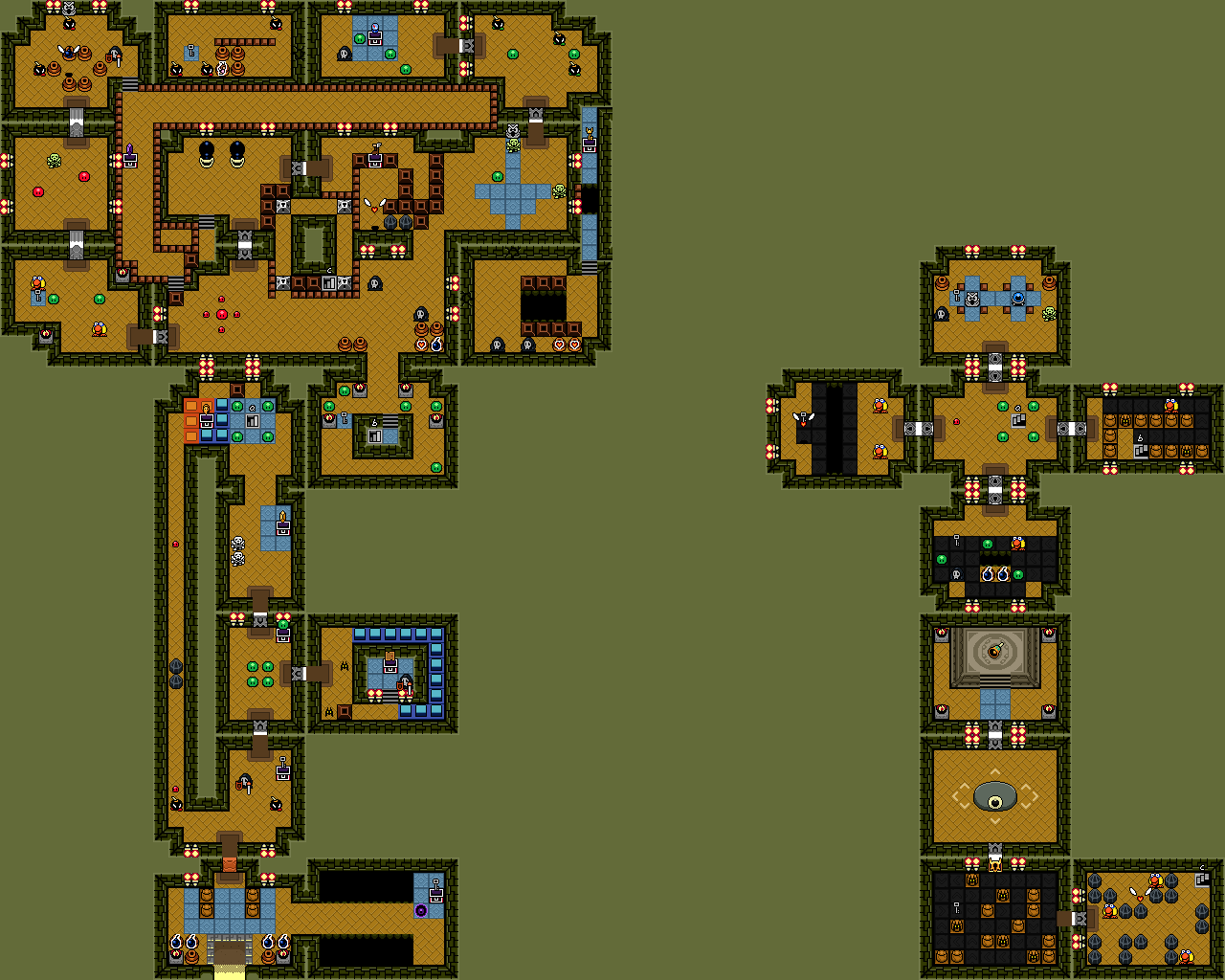 Map of Key Cavern